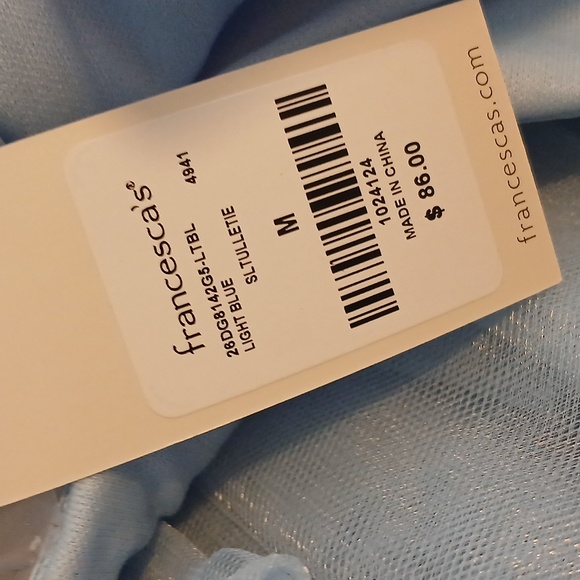 Francesca's Suzie Tulle Dress light blue - Picture 5 of 5